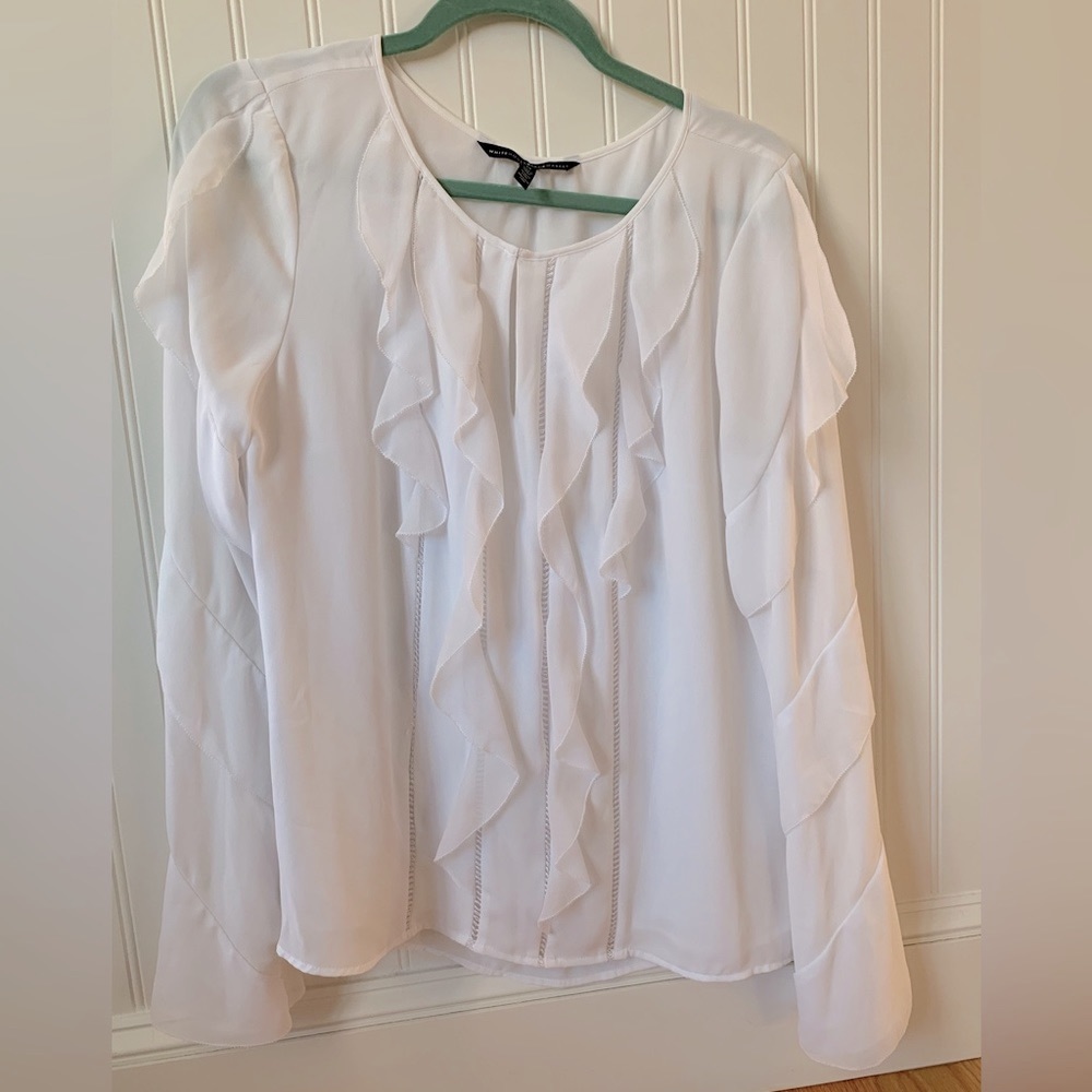 White House Black Market flowy blouse